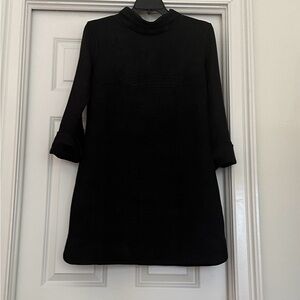 CK Bradley New Black Velvet Dress. Medium